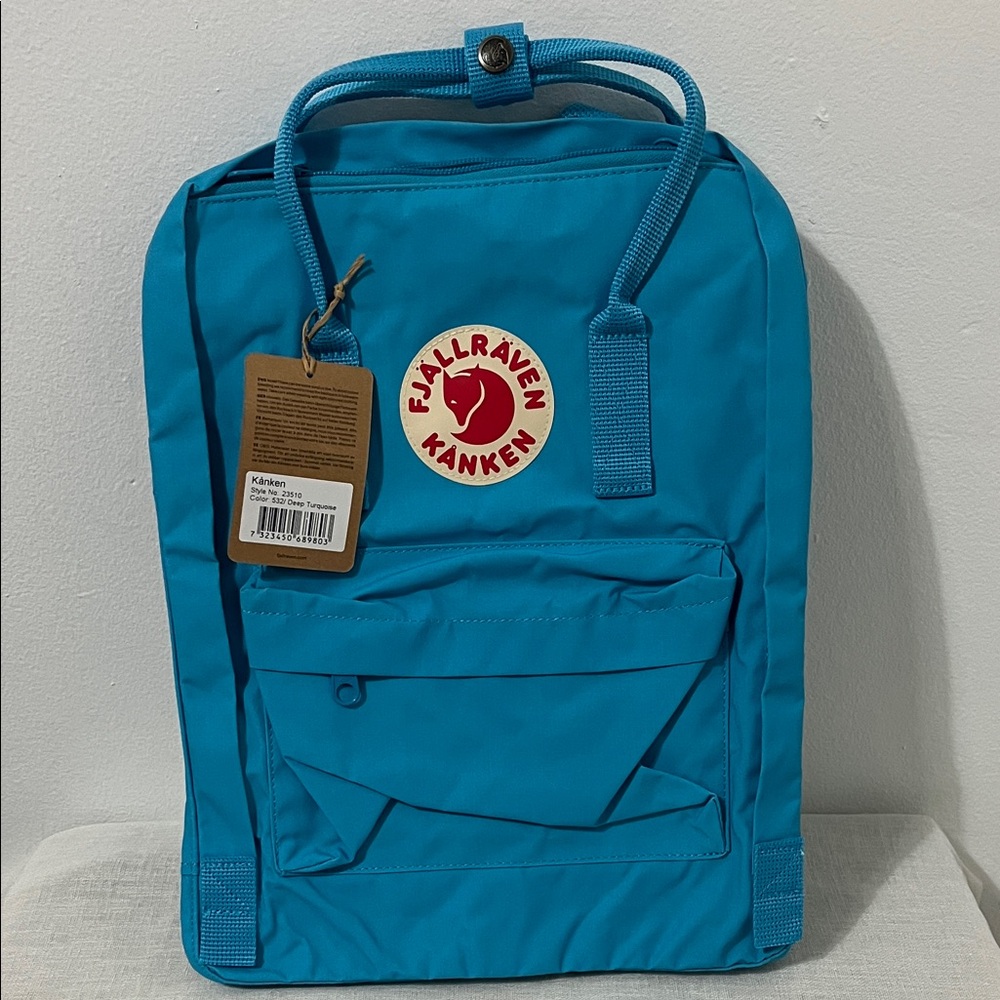 Fjällräven Kånken deep Turquoise Backpack everyday outdoor - Picture 10 of 13